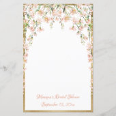 Bridal Emoji Pictionary Kaukasus Game Paper Blad (Achterkant)