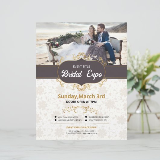 Bridal Expo of Show Flyer (Staand voorkant)