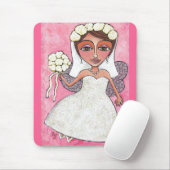 Bridal Fairy & Rozen - mousepad Muismat (Met muis)
