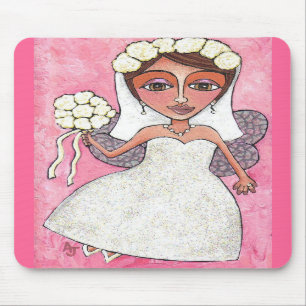Bridal Fairy & Rozen - mousepad Muismat
