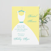 Bridal gaat op Hanger-Geel, Roze en Blauw Kaart (Staand voorkant)