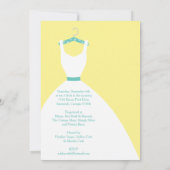 Bridal gaat op Hanger-Geel, Roze en Blauw Kaart (Achterkant)