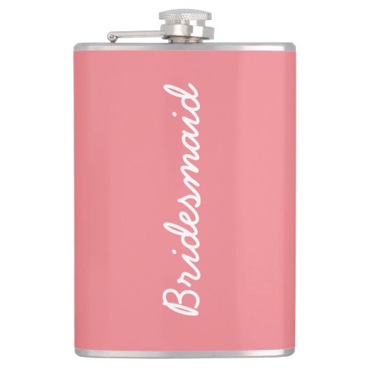 Bridal Gift Favor Heupfles (Voorkant)