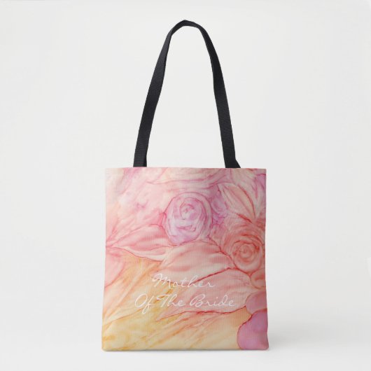 Bridal Gift Fresh Flowers Tote Bag (Voorkant)