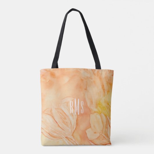 Bridal Gift Fresh Flowers Tote Bag (Achterkant)