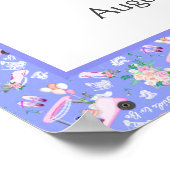 Bridal Golf Cart Vrijgezellenfeest Welkom Poster (Hoek)