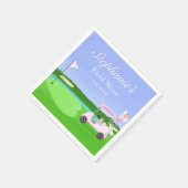 Bridal Golf Vrijgezellenfeest Brunch Servet (Hoek)