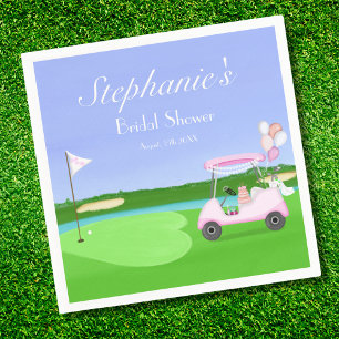 Bridal Golf Vrijgezellenfeest Brunch Servet