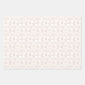 Bridal gouden weddenschappen inpakpapier vel (Voorkant)