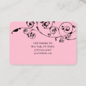 Bridal Gown Boutique Shop Visitekaartje (Achterkant)