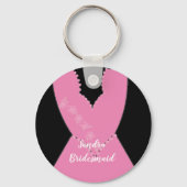 Bridal Gown Bridesmaid Sleutelhanger (Voorkant)