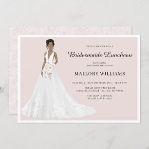 Bridal Gown Invitation Kaart