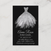 *~* Bridal Gowns Wedding Wedding Dress Visitekaartje (Achterkant)