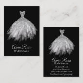 *~* Bridal Gowns Wedding Wedding Dress Visitekaartje (Voorkant / Achterkant)
