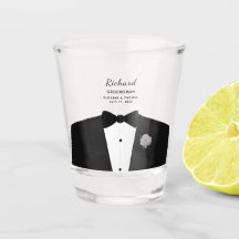 Bridal Groomsman Shot glass