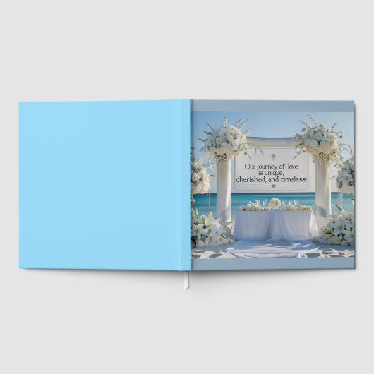 Bridal Guestbook- A Journey of Love  Gastenboek (Volledig)