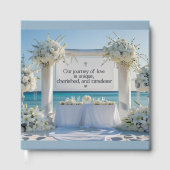 Bridal Guestbook- A Journey of Love  Gastenboek (Voorkant)