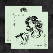 Bridal Haarstylist Vierkante Visitekaartje