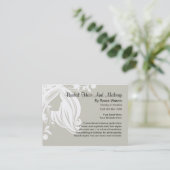 Bridal Hair en Makeup Visitekaartjes (Staand voorkant)