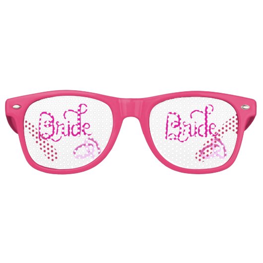 Bridal Hen Party Retro Zonnebril (Voorkant)