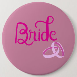 Bridal Hen Party Ronde Button 6,0 Cm