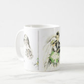 bridal, huwelijk, bruiloft, Mok Jubileum (Voorkant links)