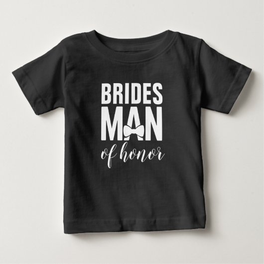 Bridal-huwelijksfeest Bridesman van Honor T-Shirt (Voorkant)