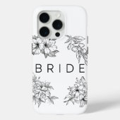 Bridal iPhone 15 pro telefoonhoesje Case-Mate iPhone Case (Achterkant)