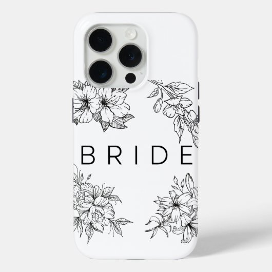 Bridal iPhone 15 pro telefoonhoesje Case-Mate iPhone Case (Achterkant)