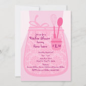 Bridal Kitchen Shower Party - Uitnodiging (Voorkant)