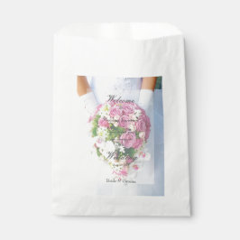 Bridal lace flower bouquet, geschikt om te worden  bedankzakje