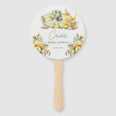 Bridal Lemon Tea Party  Foto Handwaaier (Voorkant)
