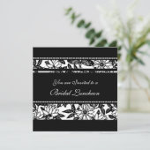 Bridal-leunkafels (zwart en wit) kaart (Staand voorkant)