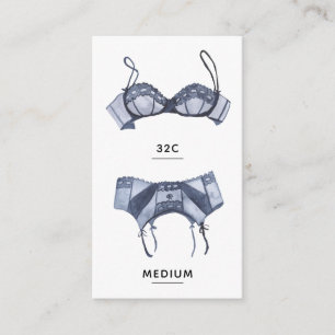 Bridal Lingerie-kaart Informatiekaartje