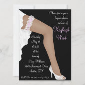 Bridal Lingerie Shower - Aangepaste etnische etnis Kaart (Voorkant)