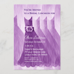 Bridal Luncheon  bridesmaïdbedden Kaart