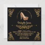 Bridal Luncheon Elegant Gold | Weddenschap Kaart (Voorkant)