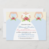 Bridal Luncheon Invite (mist) Kaart (Voorkant)