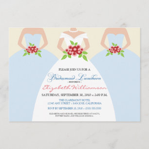 Bridal Luncheon Invite (mist) Kaart