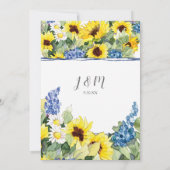 Bridal Luncheon Kaart (Achterkant)