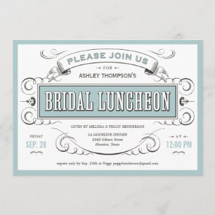 Bridal Luncheon Kaart
