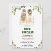 Bridal luncheon-uitnodiging kaart (Voorkant)