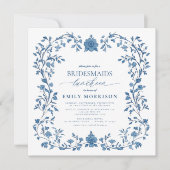 Bridal Luncheon, Victoriaans Bridal Kaart (Voorkant)