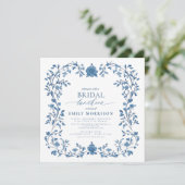 Bridal Luncheon, Victoriaans Bridal Kaart (Staand voorkant)