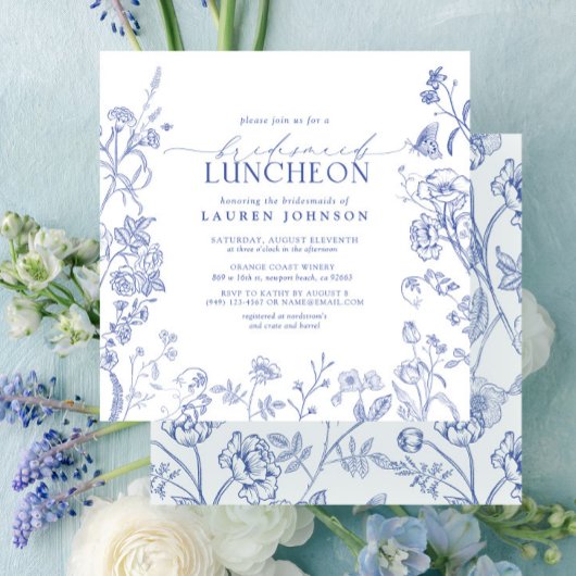 Bridal Luncheon, Victoriaans Bridal Kaart