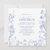 Bridal Luncheon, Victoriaans Bridal Kaart (Voorkant)