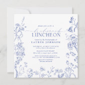 Bridal Luncheon, Victoriaans Bridal Kaart (Voorkant)