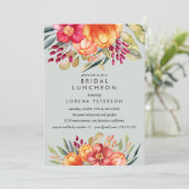 Bridal Luncheon Wedding Kaart (Staand voorkant)