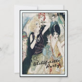 Bridal Mayhem  Art Deco Kaart (Voorkant)