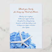 Bridal Partij Dank u de Kaarten van het Bericht va (Voorkant)